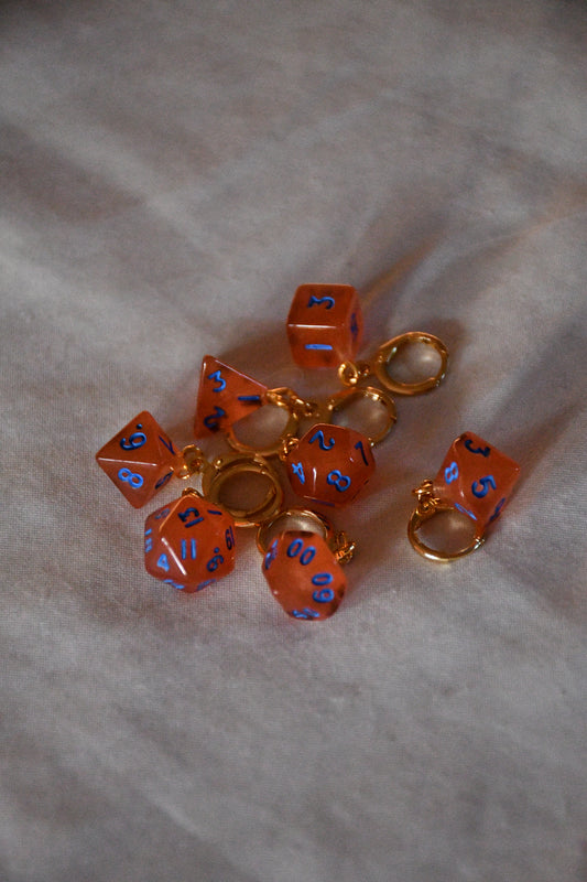 7 Piece (Peach with blue ink)